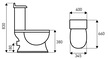 WC kompakt Retro KR-13 z deską (2)