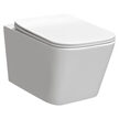 Miska WC podwieszana Tinos z deską (biały połysk) (1)
